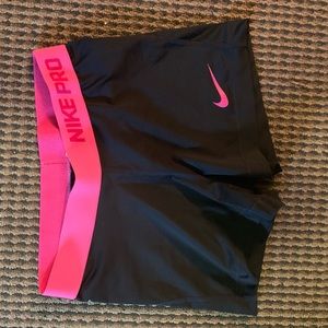 Nike dri fit compression shorts